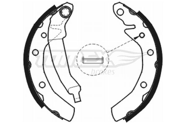 TOMEX Brakes TX 20-31 Sada...